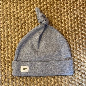 Monica and Andy Top Knot Hat